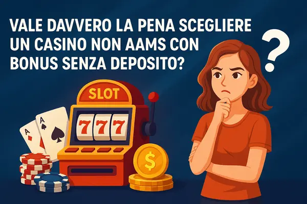 casino non aams con bonus senza deposito