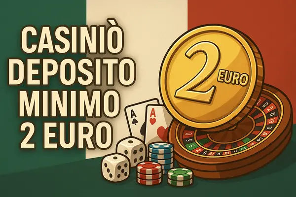 casinò deposito minimo 2 euro