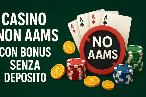 casino non aams con bonus senza deposito