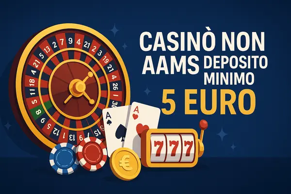 casinò non aams deposito minimo 5 euro