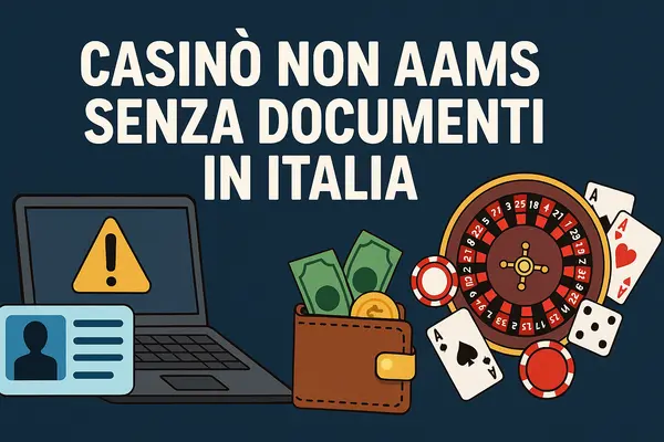 casinò non aams senza documenti