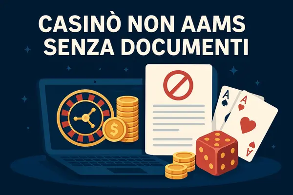 casinò non aams senza documenti