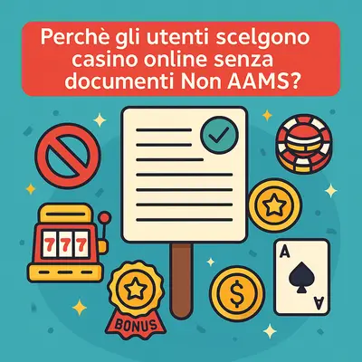 casinò non aams senza documenti