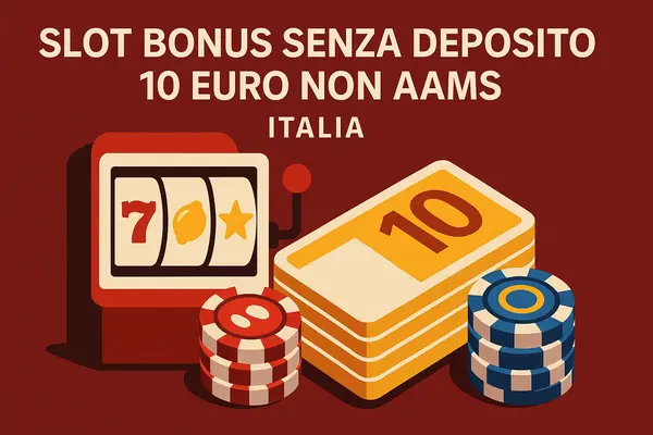 slot bonus senza deposito 10 euro non aams